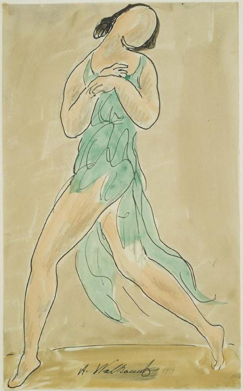 Study of a Woman Dancing