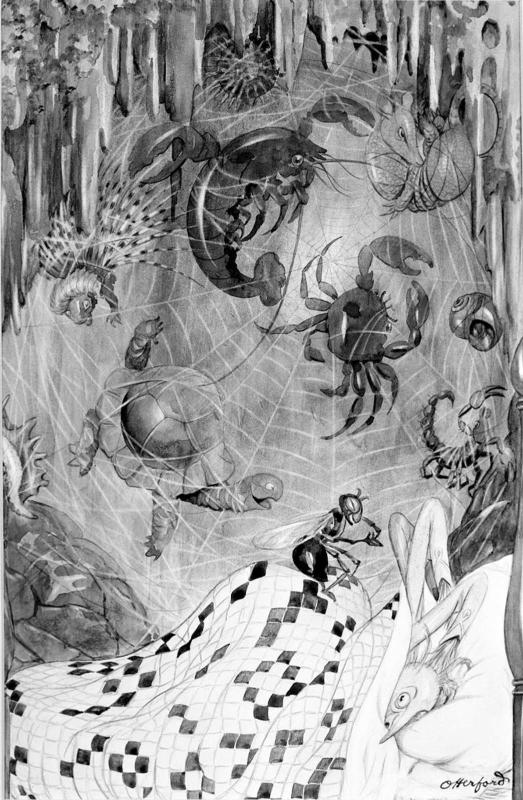 The Spider's Nightmare After a Late Supper