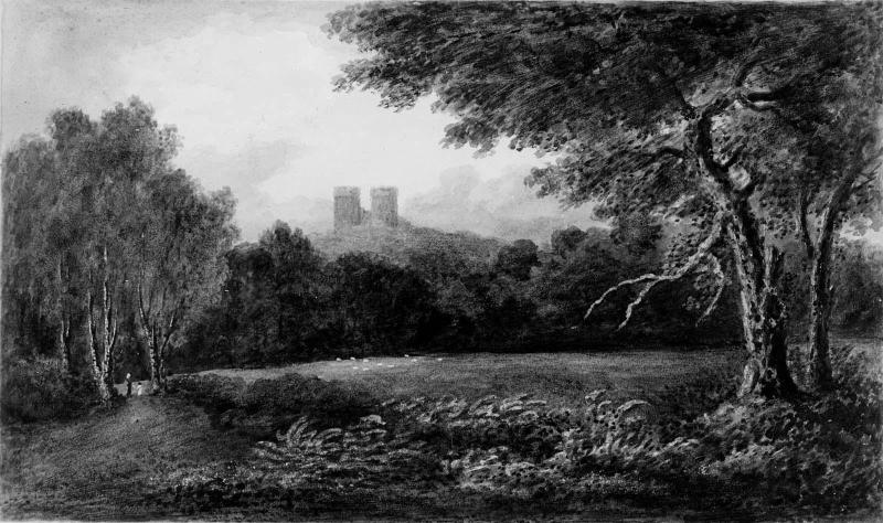 Wooded Landscape with Castle