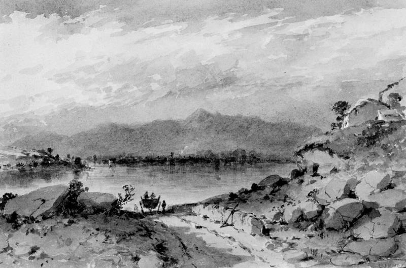 Lake and Mountains