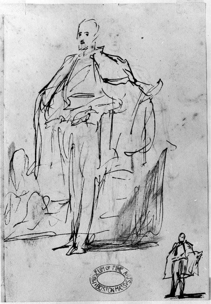 Sketch for the Portrait of the Duke of Wellington