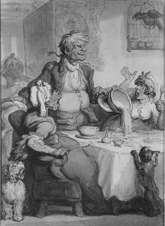 A Footman Spilling the Soup (Directions to Footmen)