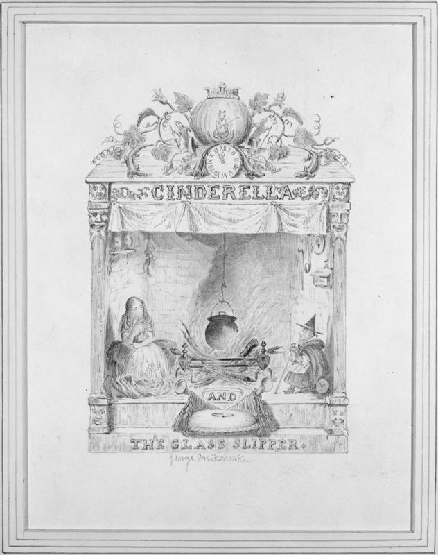 Frontispiece for Cinderella and the Glass Slipper