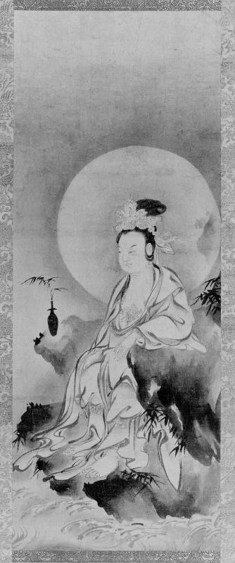 Byaku-e Kannon, the White-Robed Bodhisattva of Compassion