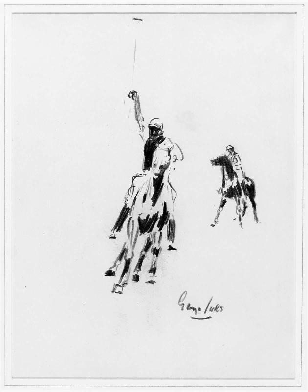 Two Polo Players