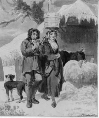 Farmyard in Winter