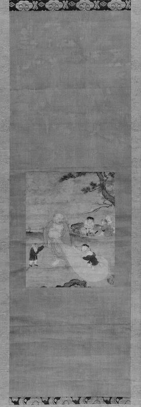 Hotei (Budai) with Chinese Children