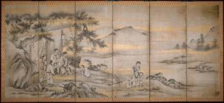 A Paragon of Filial Piety:  Min Sun (Minson) Interceding with his Father