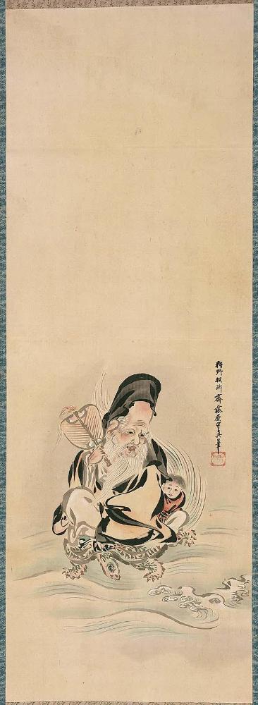 Fukurokuju, One of the Gods of Good Fortune