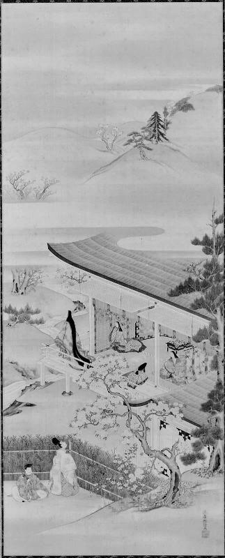 Matsukaze and Wakamurasaki from the Tale of Genji