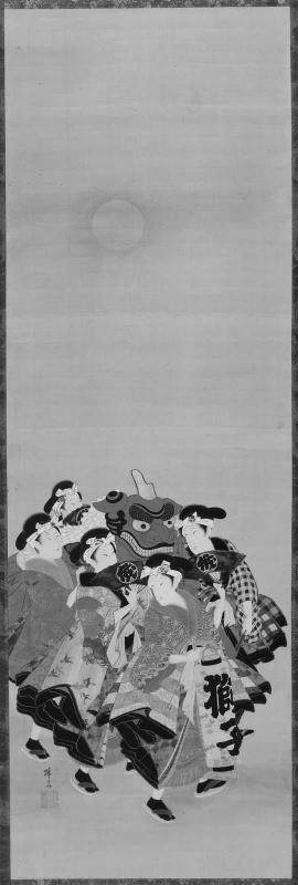 Niwaka Performance in the Yoshiwara