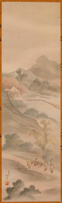 The Three Visits by Liubei (Ryûbi) to the Thatched Hut of Zhuge Konming (Shokatsu Kômei)