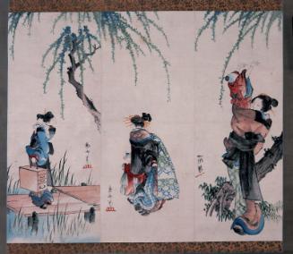 Three Compositions of Women Beneath Willows
