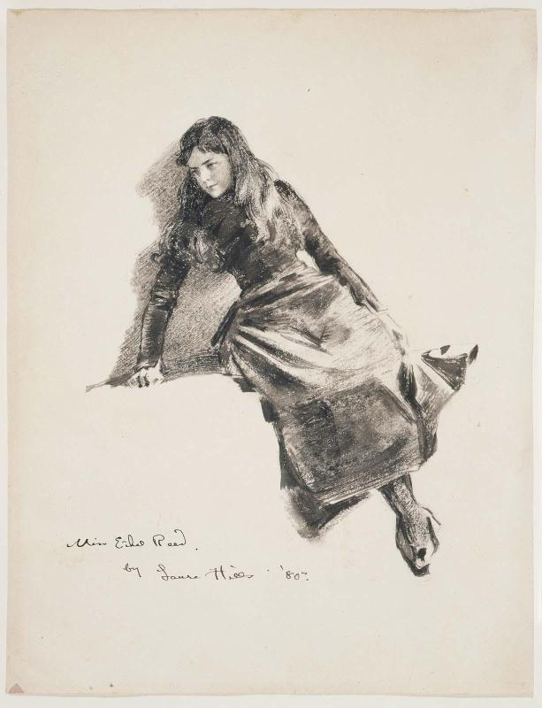 Miss Ethel Reed (Portrait of a Girl)