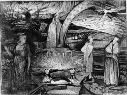 Adoration, with Prohets, Starry Arc and Sheaves of Wheat