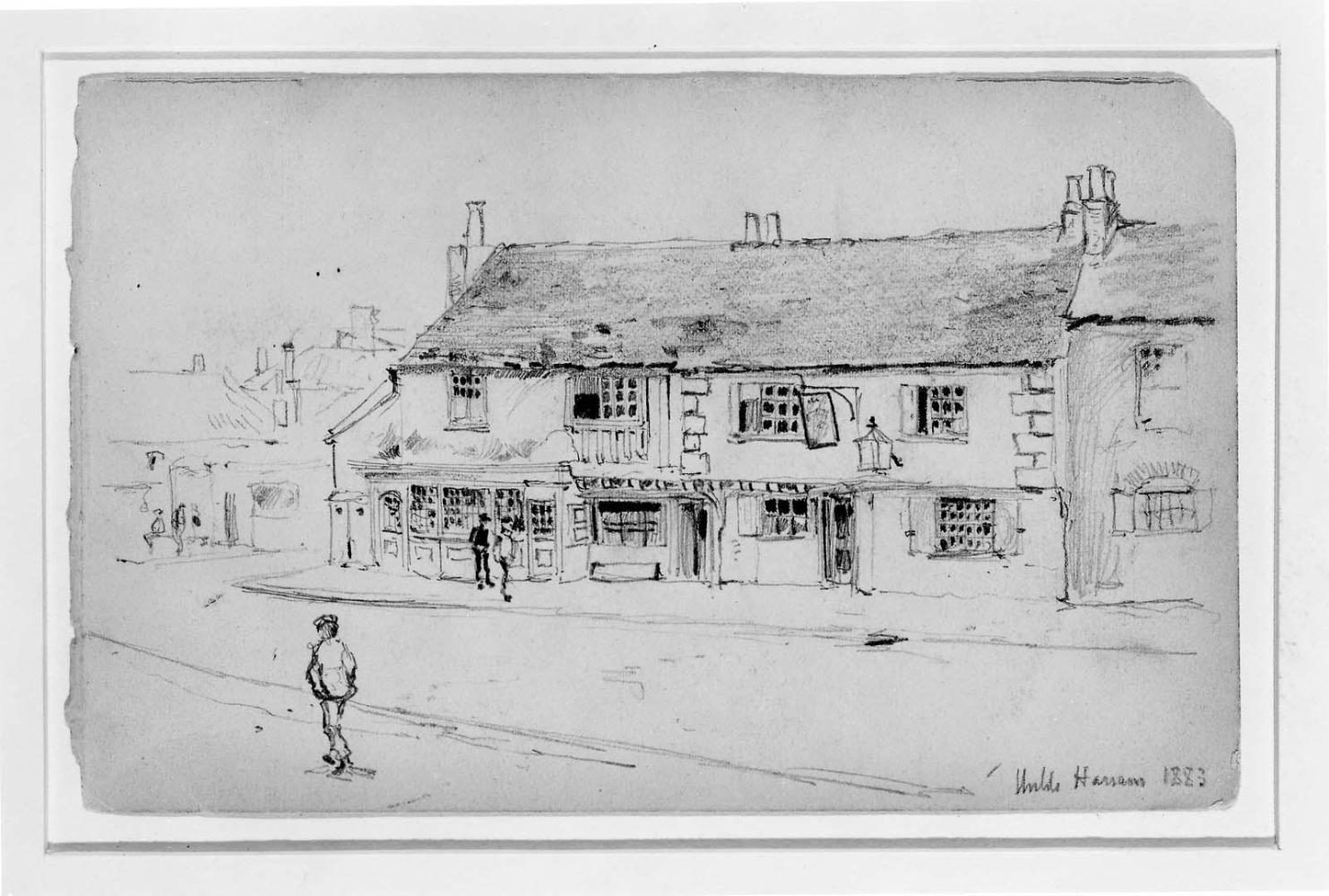 Burlington Arms: Part of Bar-room in Cheswick, England