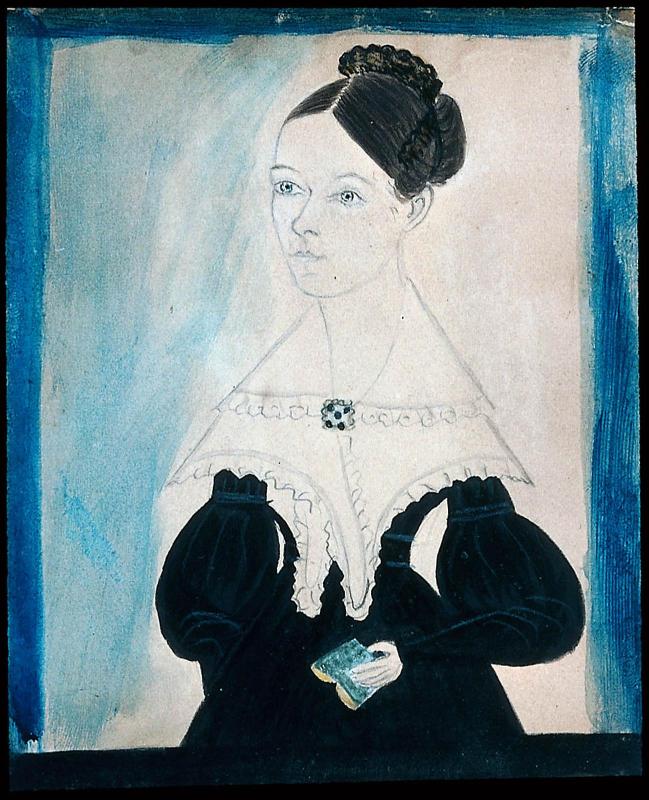 Portrait of Young Lady with Comb in her Hair