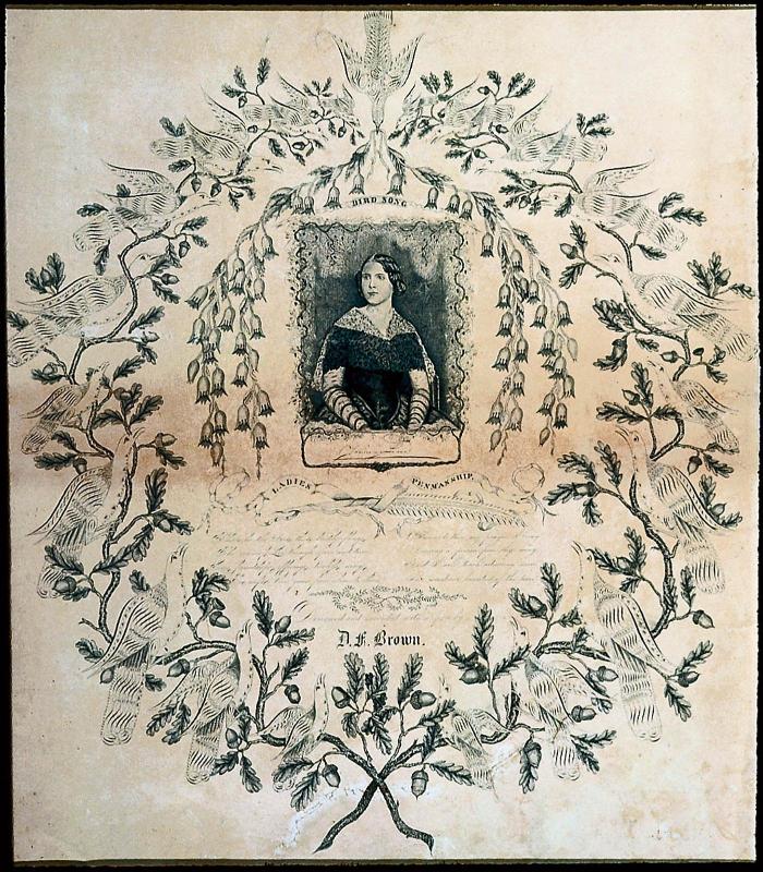 Bird Song, with Portrait of Jenny Lind