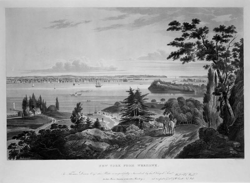 New York from Weehawk