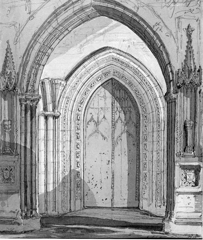 The Entrance of Cromer Church
