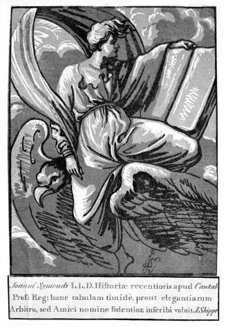 Saint John the Evangelist on an Eagle