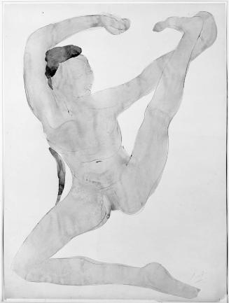 Seated Nude Dancer
