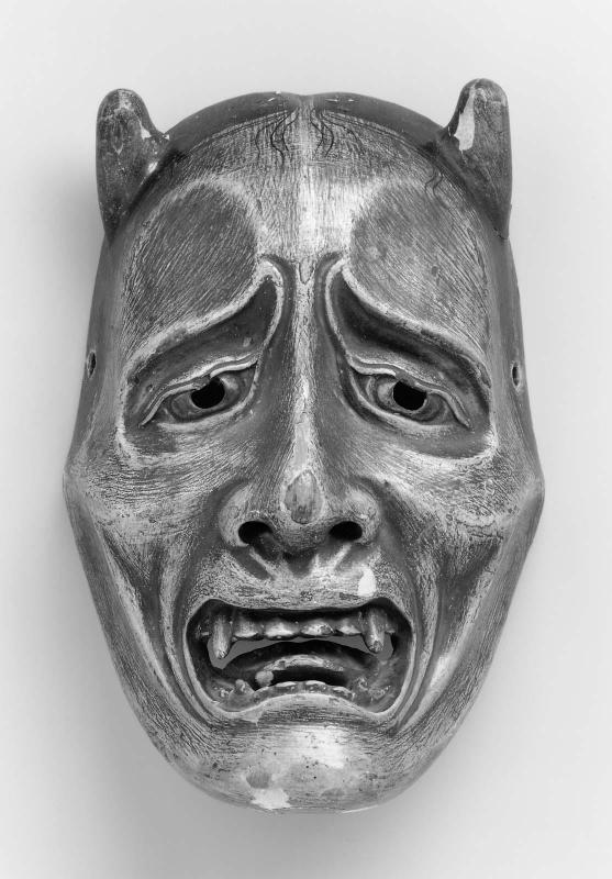 Nô mask, possibly of the Namanari type