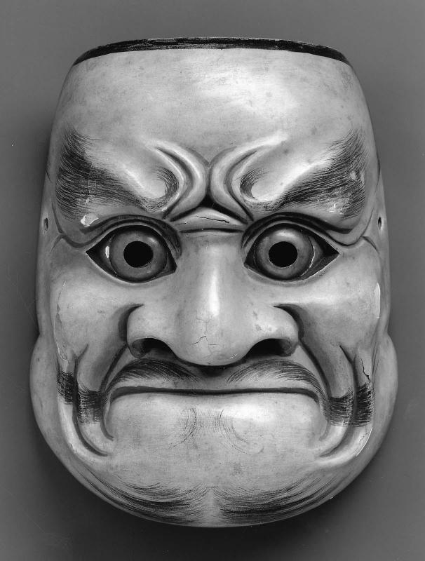 Nô mask of the Kobeshimi type