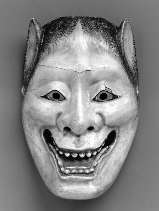 Nô mask, possibly of the Yakan type