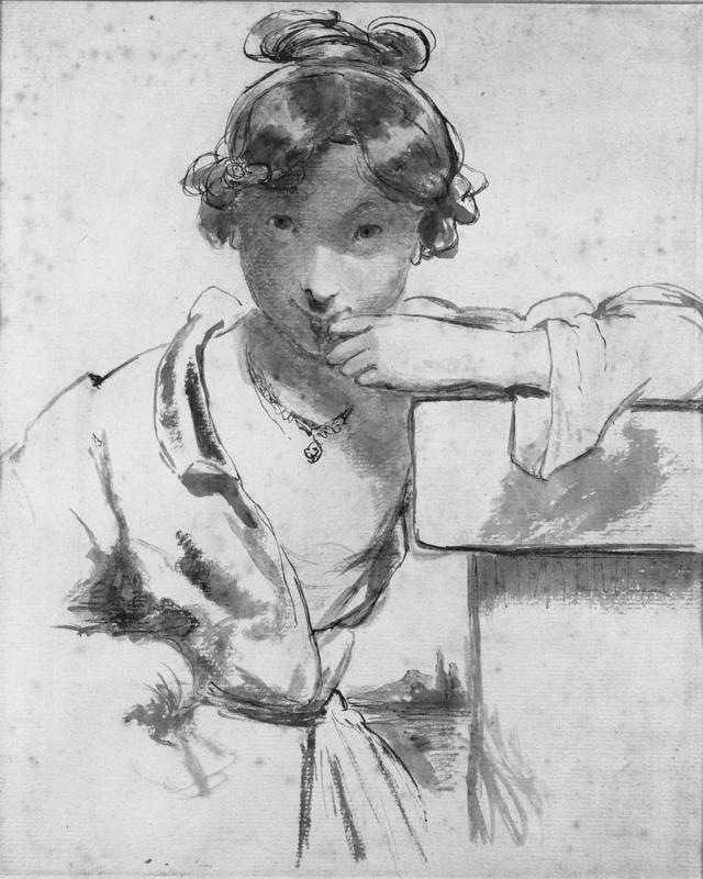 Bust of a Young Girl