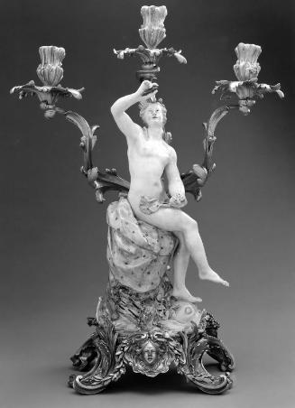 Pair of Candelabra with Figures of Venus and Aeolus