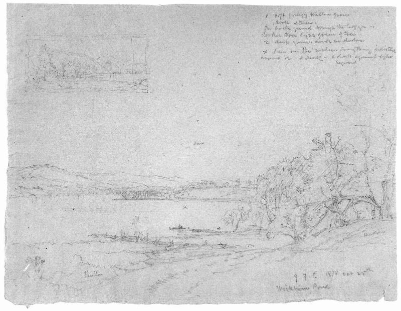Landscape by Wickham Pond