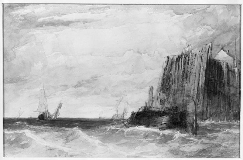 Seascape with Shipping
