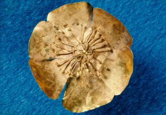 Three rosettes from a wreath or diadem