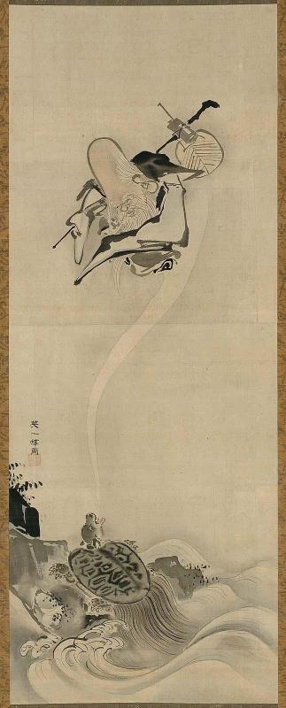 Fukurokuju, One of the Gods of Good Fortune