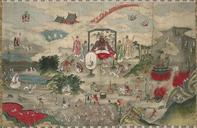 Scenes of Hell and Paradise