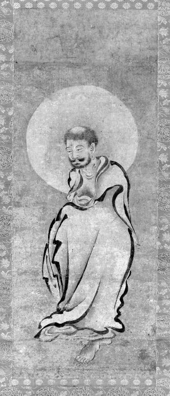 Shaka, the Historical Buddha, Emerging from the Mountains