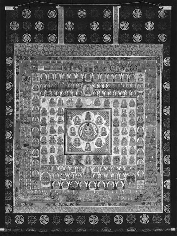 Mandalas of the Two Worlds: Mandala of the Womb World (Taizôkai)