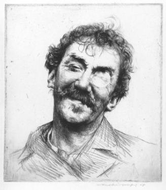 Portrait of Whistler with Monocle