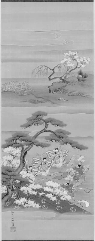 The Butterflies (Kochô) from the Tale of Genji