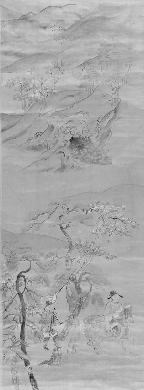 Copy of the Tô-ji landscape ordination screen (sensui byôbu)