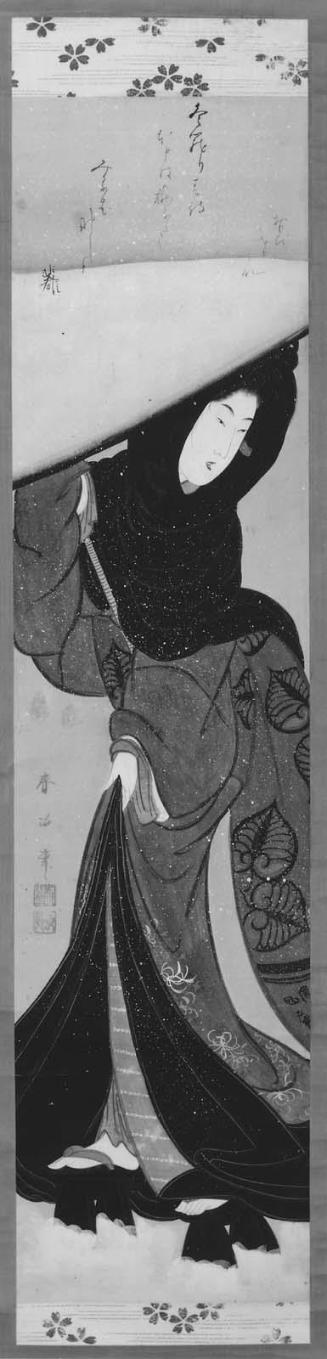 A Woman in the Snow