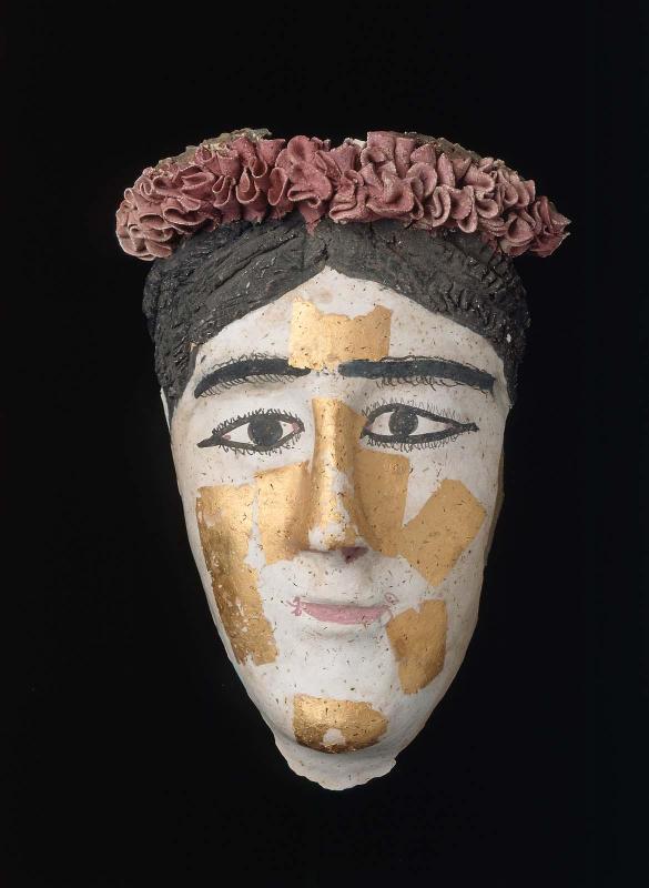 Mummy mask of a woman