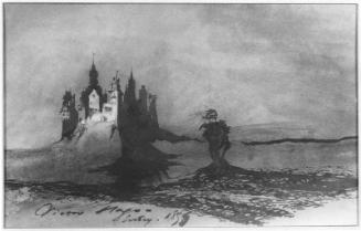 Landscape with Castle and Stunted Tree