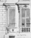 Detail: recto--fenestration of Casa Crescenzi