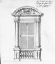 Detail: recto--window in Casa Barberini by Michelangelo