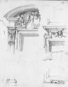 Detail: recto--fenestrations & sepulchres invented by Minossi