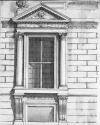 Palatial window labeled: questa finestra d'invenzione