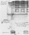 Detail: verso--courtyard of San Augustino monastery in Rome