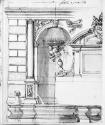 Detail: verso--fountain for royal personage